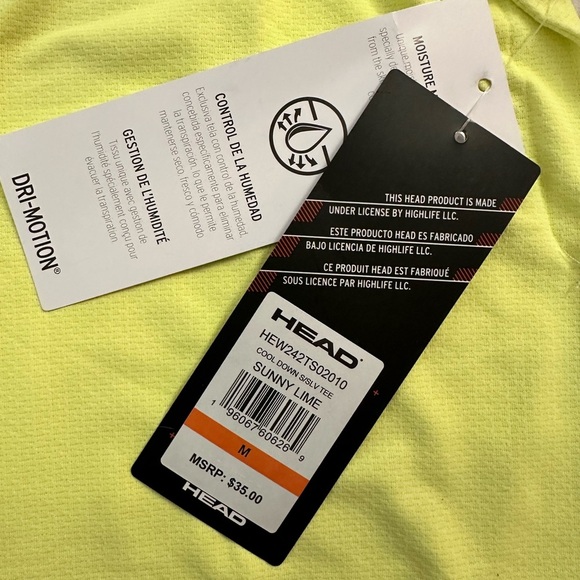HEAD Cool Down Tee - Sunny Lime
Sz: (M) - Picture 5 of 5